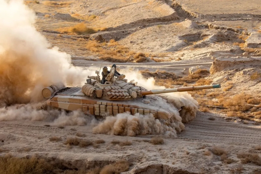 В-46 «семьдесятдвойки» против газотурбинного движка Т-80Б в жару