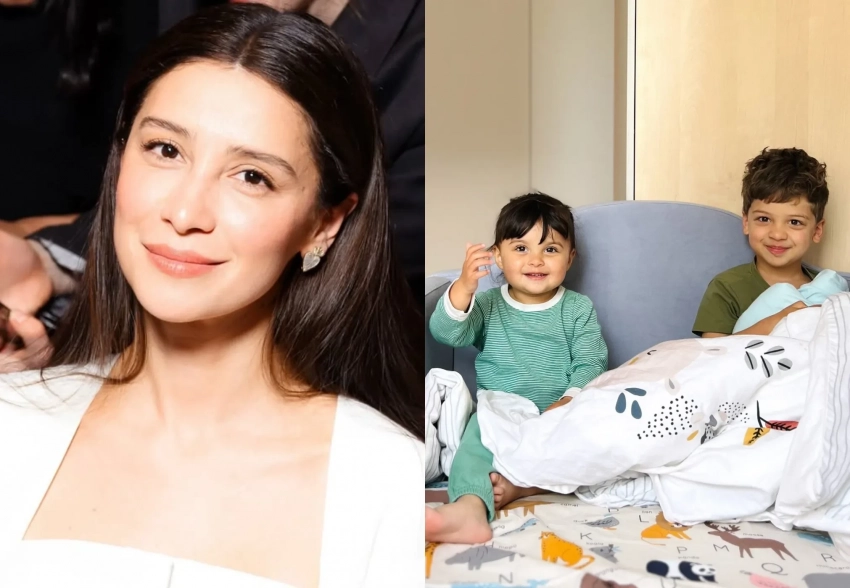 Равшана Куркова опубликовала новые фото сына и дочери