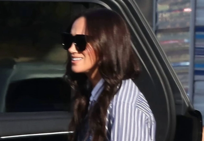 В часах, которые Доди Аль-Файед подарил принцессе Диане: Меган Маркл появилась на съёмках своего нового фильма