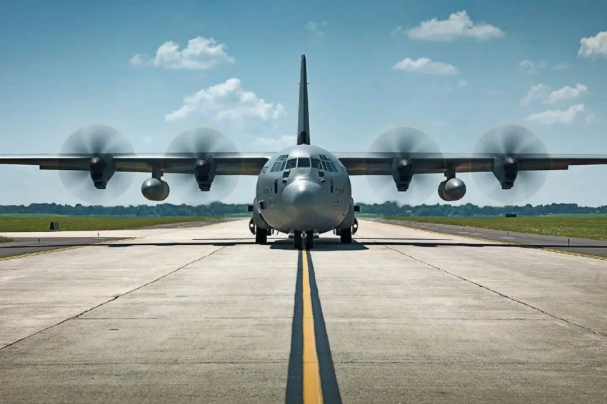 В небе Грузии потерпел крушение турецкий военно-транспортный самолёт С-130