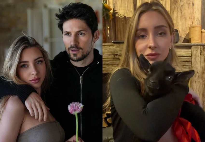 Павел Дуров и его девушка Юлия Вавилова завели козла