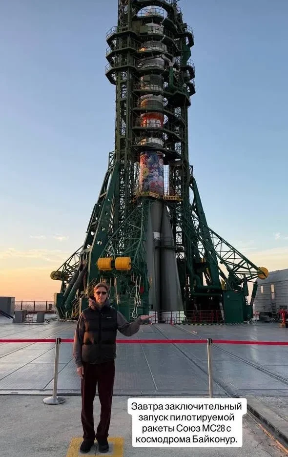 Константин Хабенский, Александр Цыпкин, Алексей Воробьёв и Наталья Давыдова побывали на запуске ракеты "Союз" на Байконуре