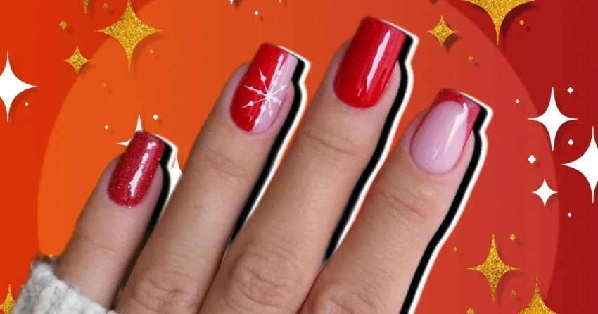 Лучшие дизайны ногтей на Новый год 2026 Огненной Лошади