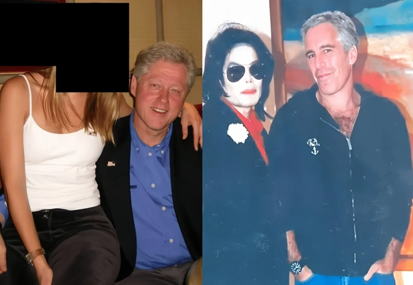 Портрет Билла Клинтона в платье Моники Левински, Майкл Джексон и Мик Джаггер: опубликованы новые фото из файлов миллиардера-педофила Джеффри Эпштейна
