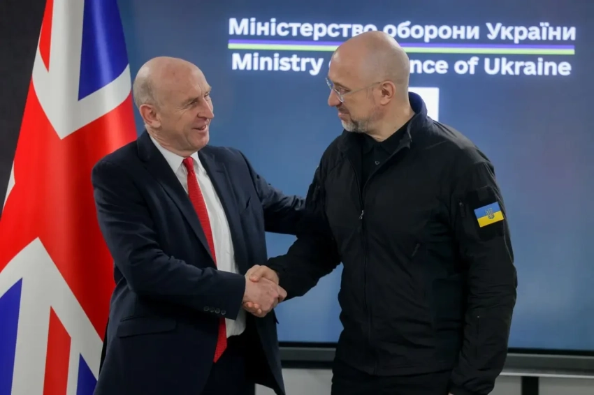 Глава Минобороны Британии в Киеве обговаривает детали военного сотрудничества