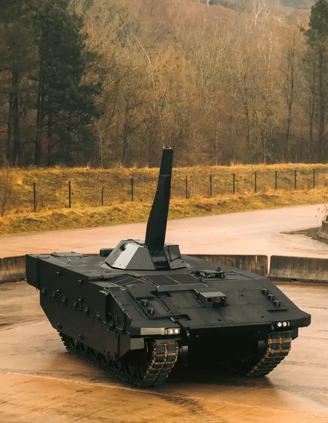 GDLS UK и Patria представили самоходный миномёт Ajax NEMO