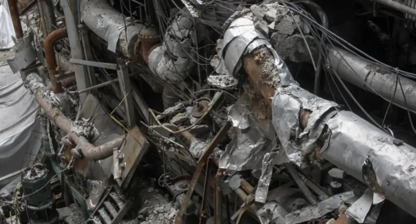 Противник показал последствия ударов по одной из украинских ТЭЦ