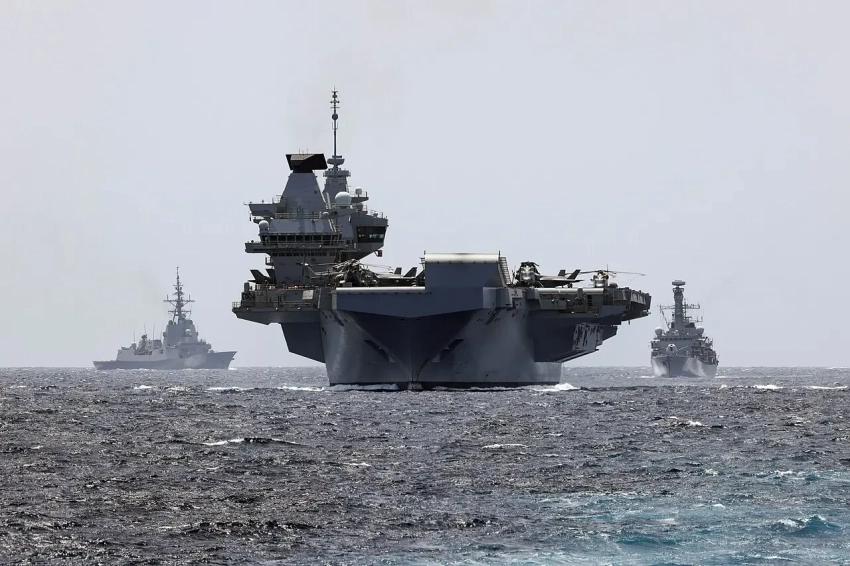 Британия готовится отправить на Ближний Восток свой авианосец «Принц Уэльский»
